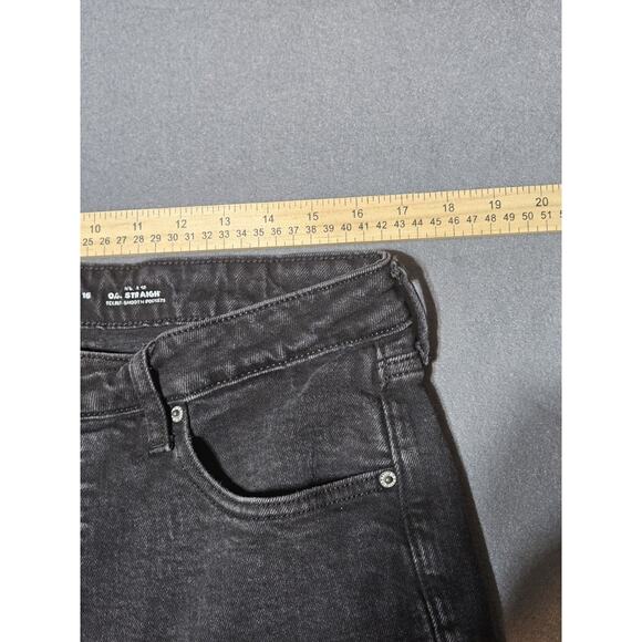 Old Navy Shorts Womens 16 High Rise O.G. Straight Secret Smooth Pockets - Picture 4 of 7